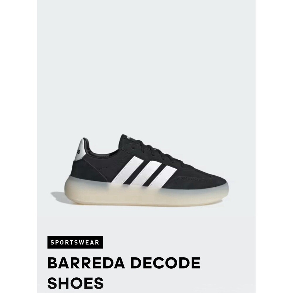 Size 7- Adidas Barreda Decode Black Carbon New Without Box